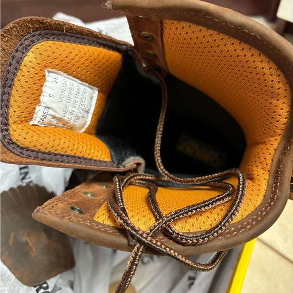 NIB Mens Steel Toe Work Boots - Picture 7 of 7